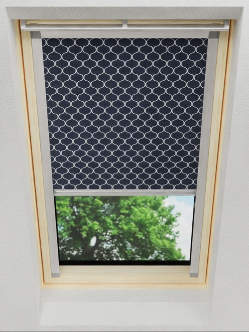 Plissees am Dachfenster Dachfenster Plissee